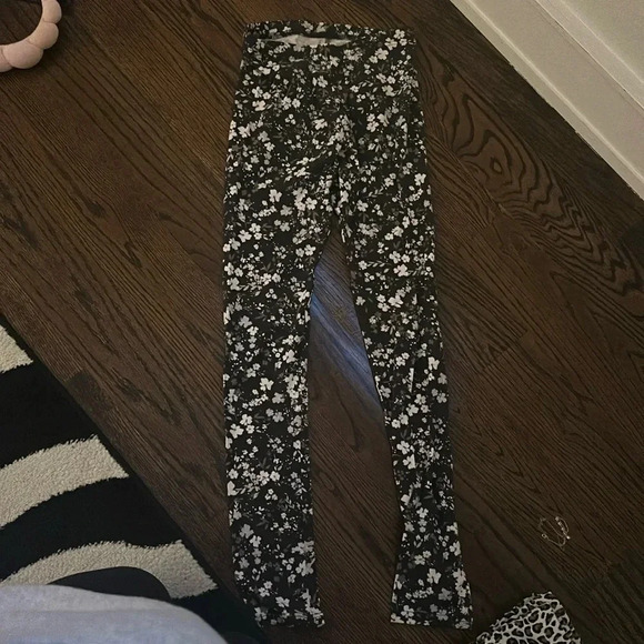 FLORAL LEGGINGS STRETCH - Picture 1 of 3